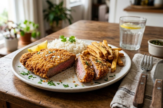 Bife à Milanesa – Técnica Profissional