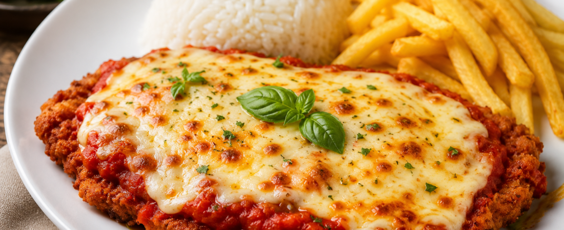 Bife à Parmegiana – Técnica Profissional