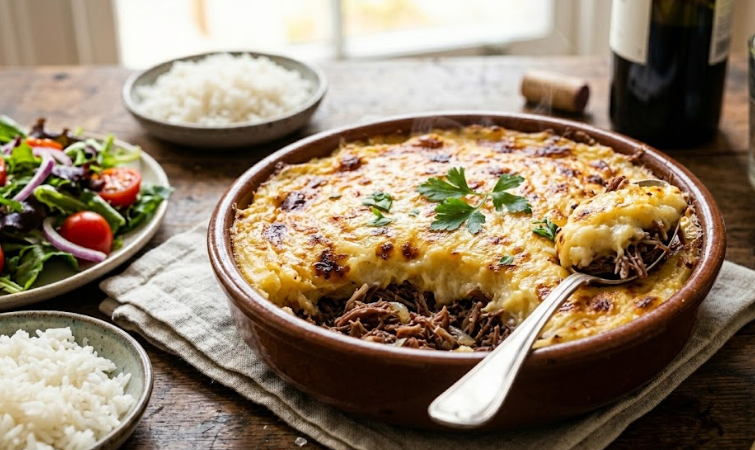 Escondidinho de Carne Seca – Técnica Profissional
