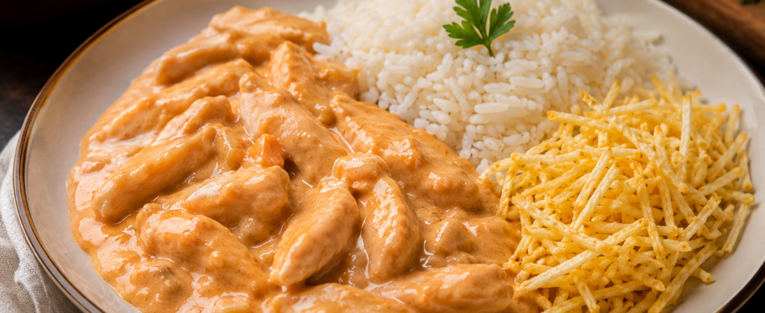 Estrogonofe de Frango – Técnica Profissional