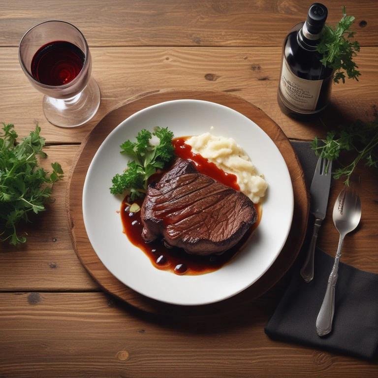 Bife ao Molho de Vinho Tinto (Receita Clássica)
