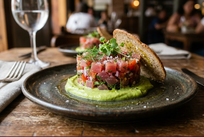 Tartar de Atum com Purê de Avocado – Receita do Chef Henrique Fogaça